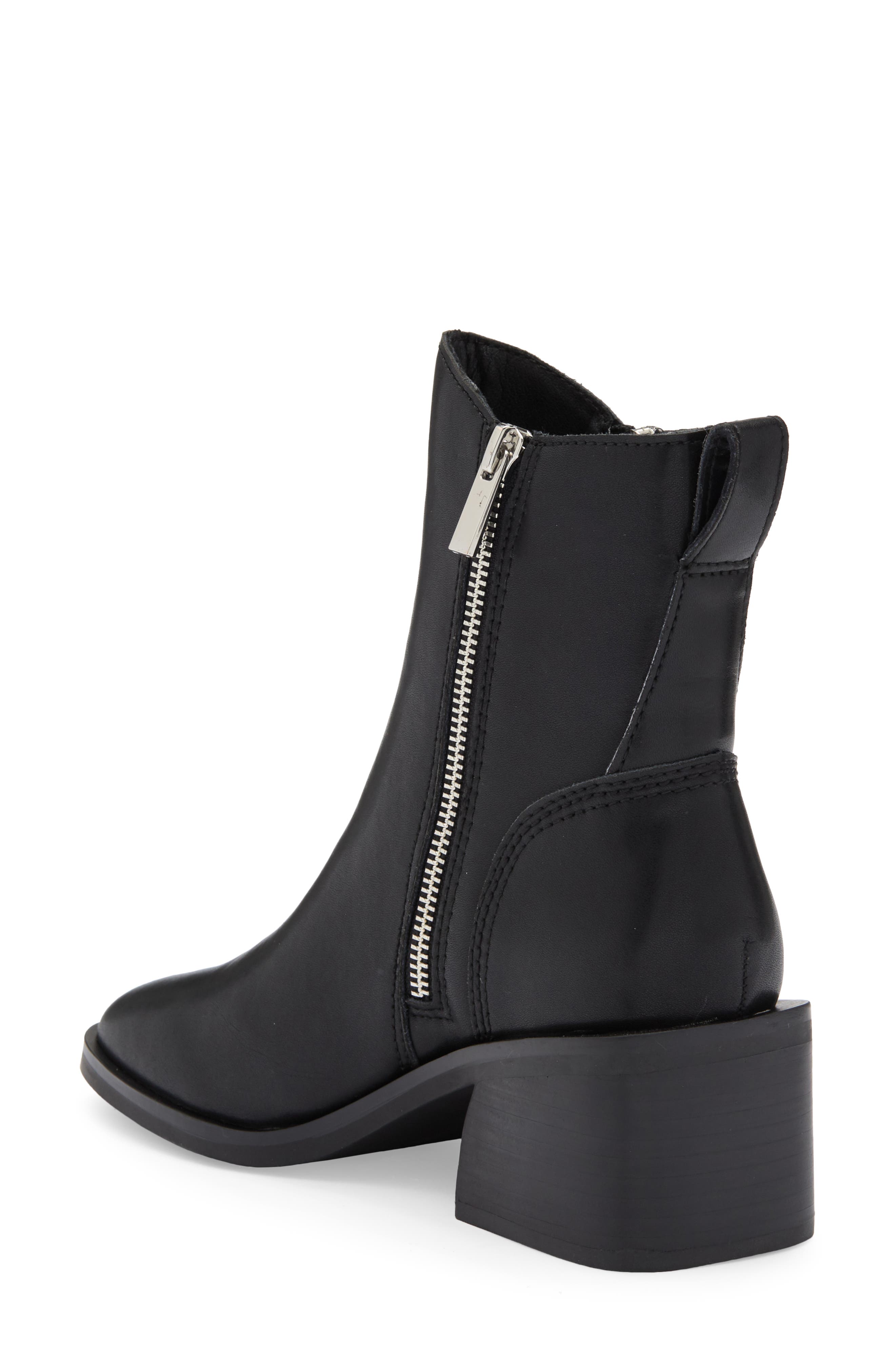 Steve Madden Ruthy Boot, Alternate, color, Black Leather
