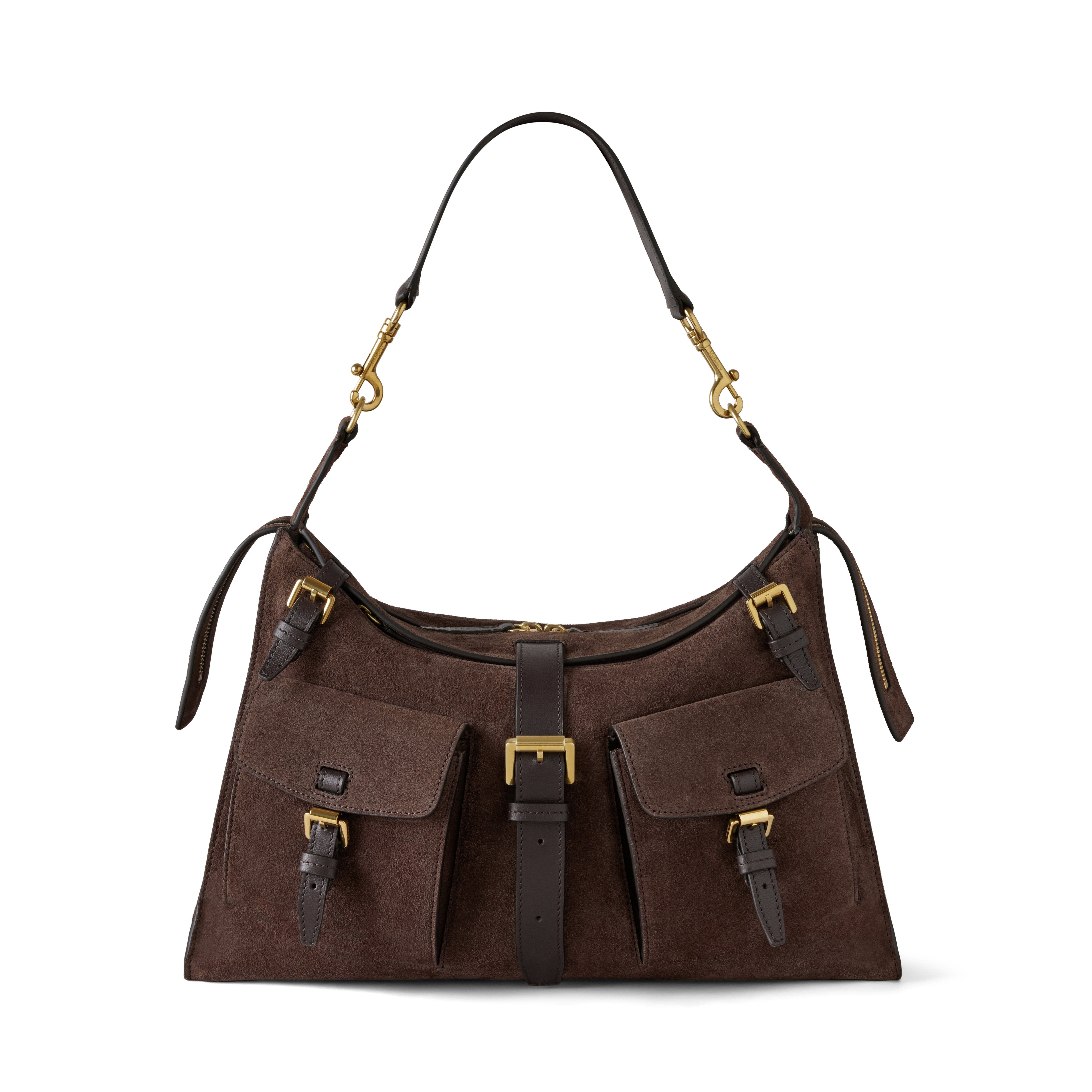 Mulberry Roxanne Shoulder Bag, Main, color, Chocolate