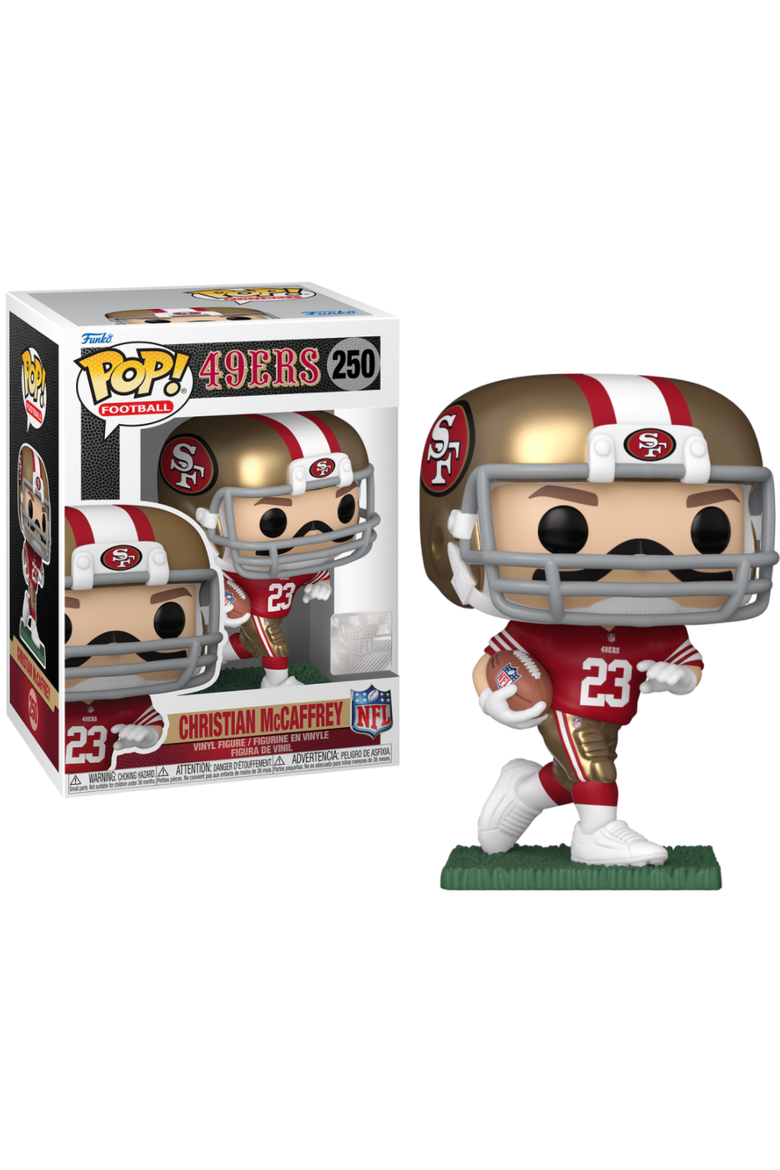 Christian McCaffrey (San Francisco 49ers) NFL Funko Pop! Series 12, Main, color, Multi-Color