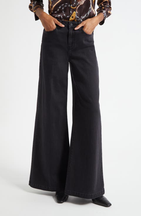 Quincy High Waist Wide Leg Jeans