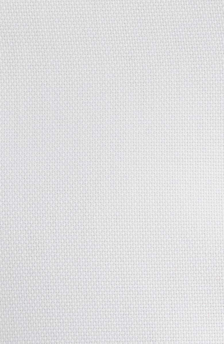 ZANETTI Textured Oxford Dress Shirt, Alternate, color, White