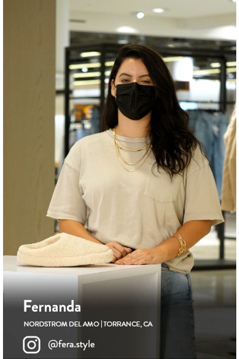 Faux Shearling Scuff Slippers video