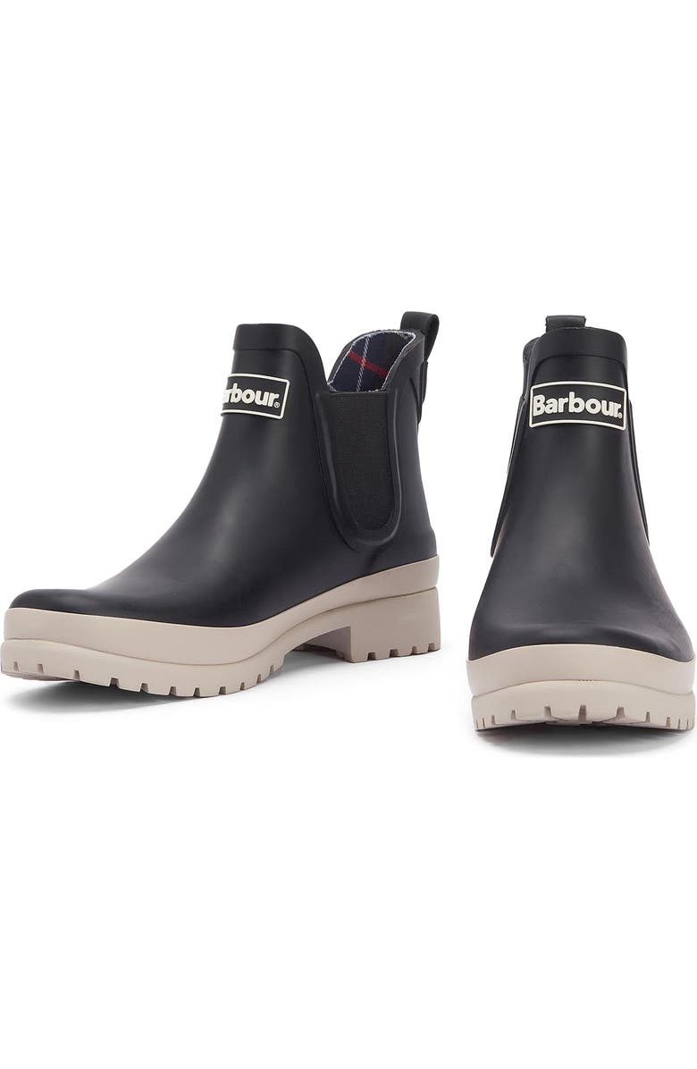 Barbour Mallow Chelsea Rain Boot, Alternate, color,