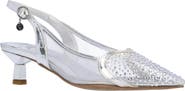 J. Reneé Gwyn Pointed Toe Slingback Pump