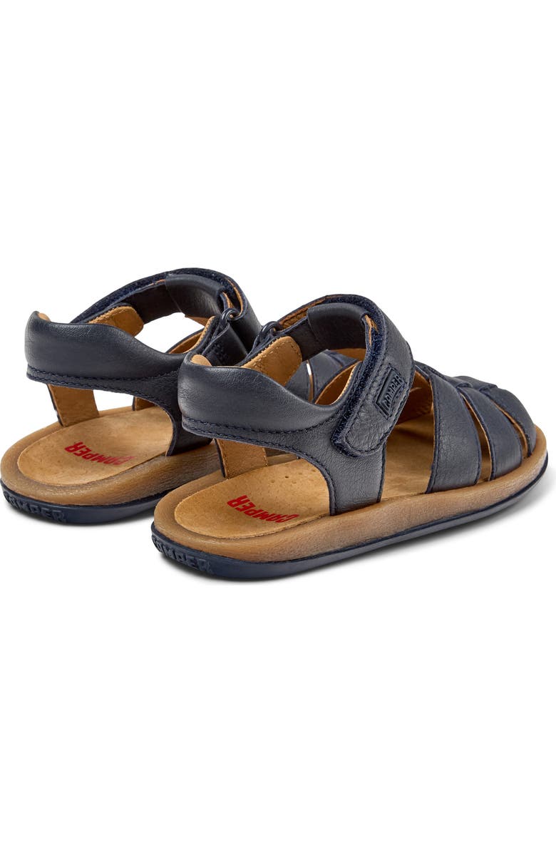 Camper Kids' Bicho Fisherman Sandal, Alternate, color, Navy