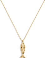 Electric Picks Summer Catch Fish Necklace