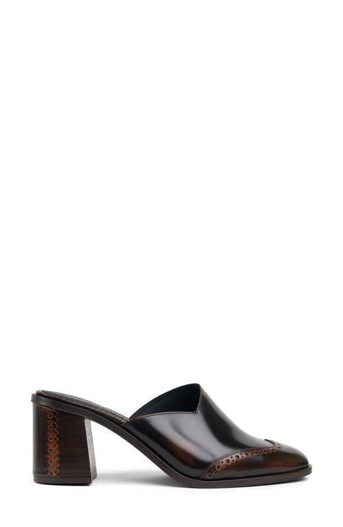 The Office Of Angela Scott Ms. Johanna Wingtip Mule In Brown