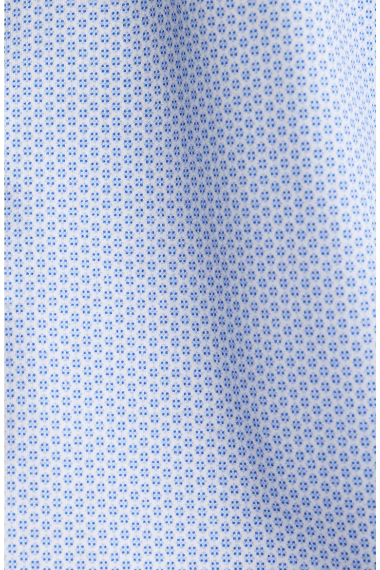 4Flex Stretch Modern Fit Microprint Knit Dress Shirt, Alternate, color, LIGHT PASTEL BLUE