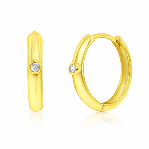 Sterling Silver Crystal Earrings