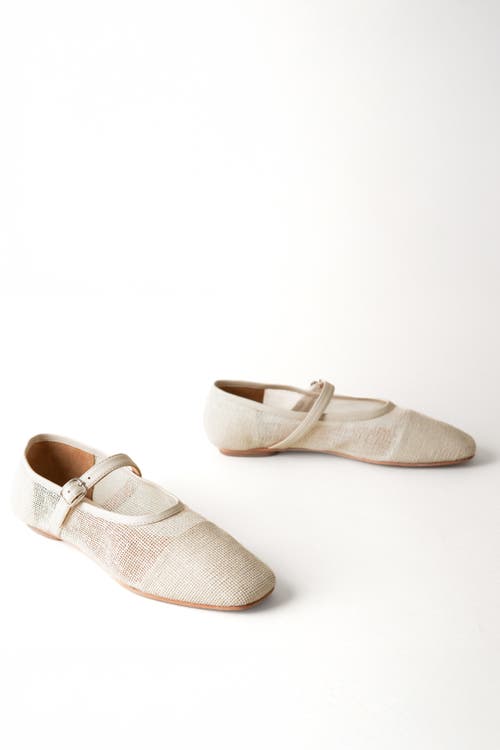 Huma Blanco Penny Mary Jane Flat