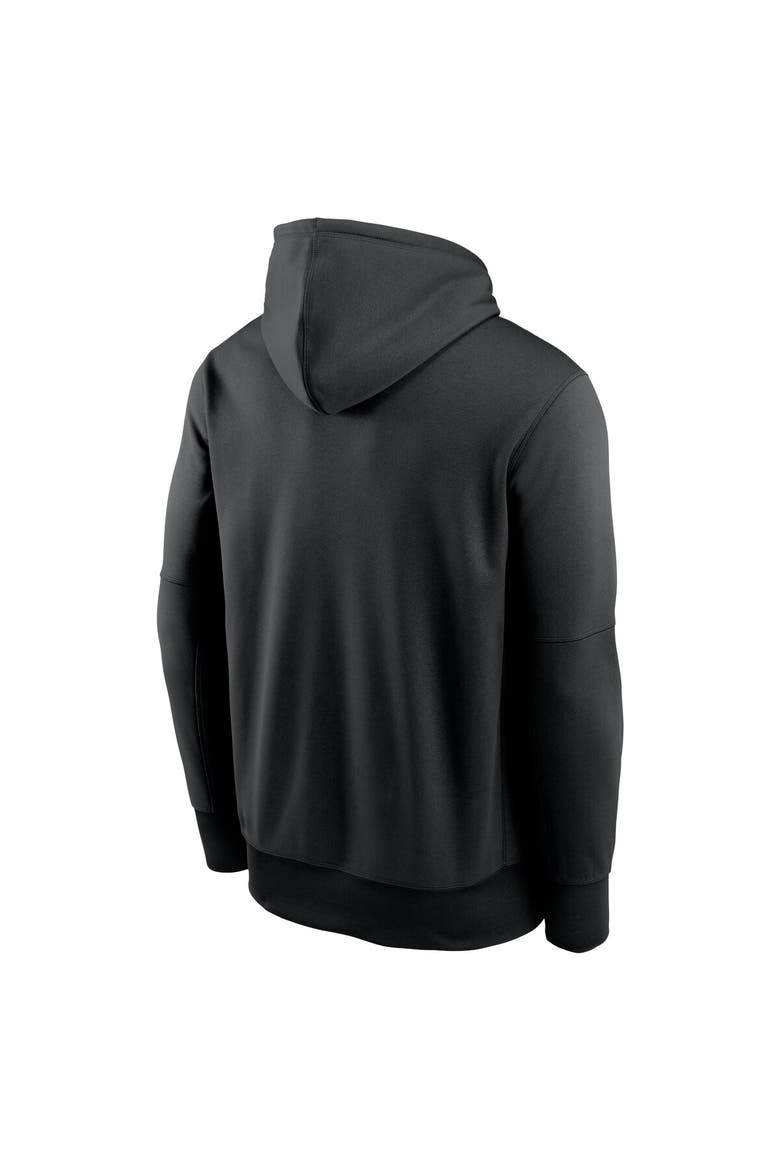 Men's Nike Black Alabama Crimson Tide Color Pop Performance Fleece Pullover Hoodie, Alternate, color, Black