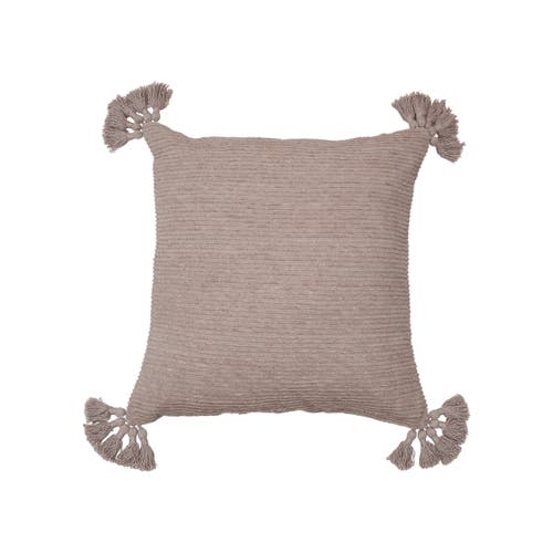 Carol & Frank Newport Decorative Throw Pillow In Brown