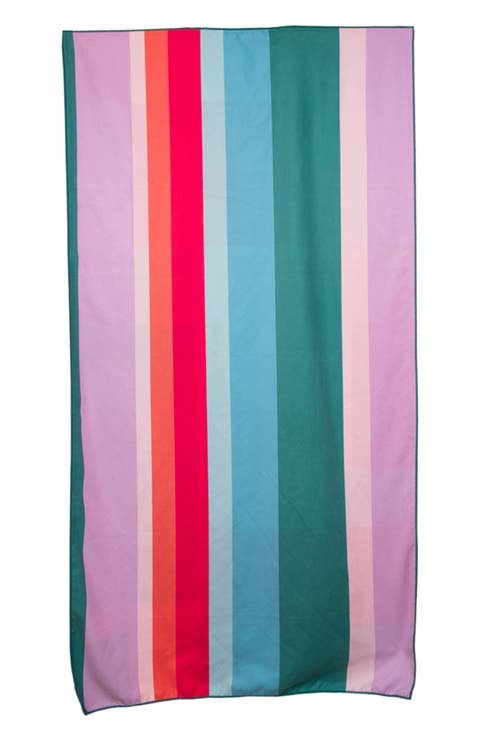 Colorblock Quick Dry Beach Towel