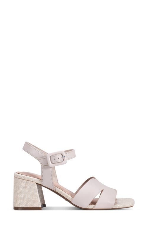 Rockport Georje Square Toe Sandal In Ivory