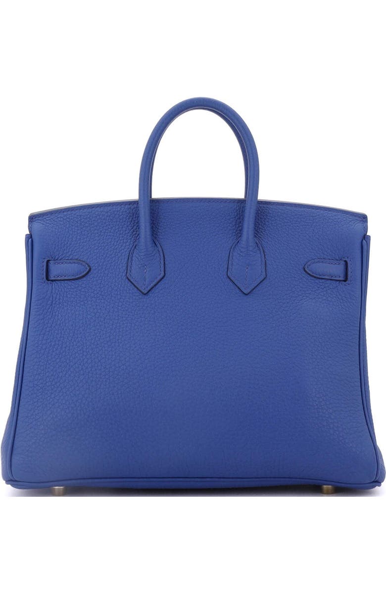 Pre-Owned Hermes Birkin Handbag Blue Togo with Gold Hardware 25, Alternate, color, Bleu Royal