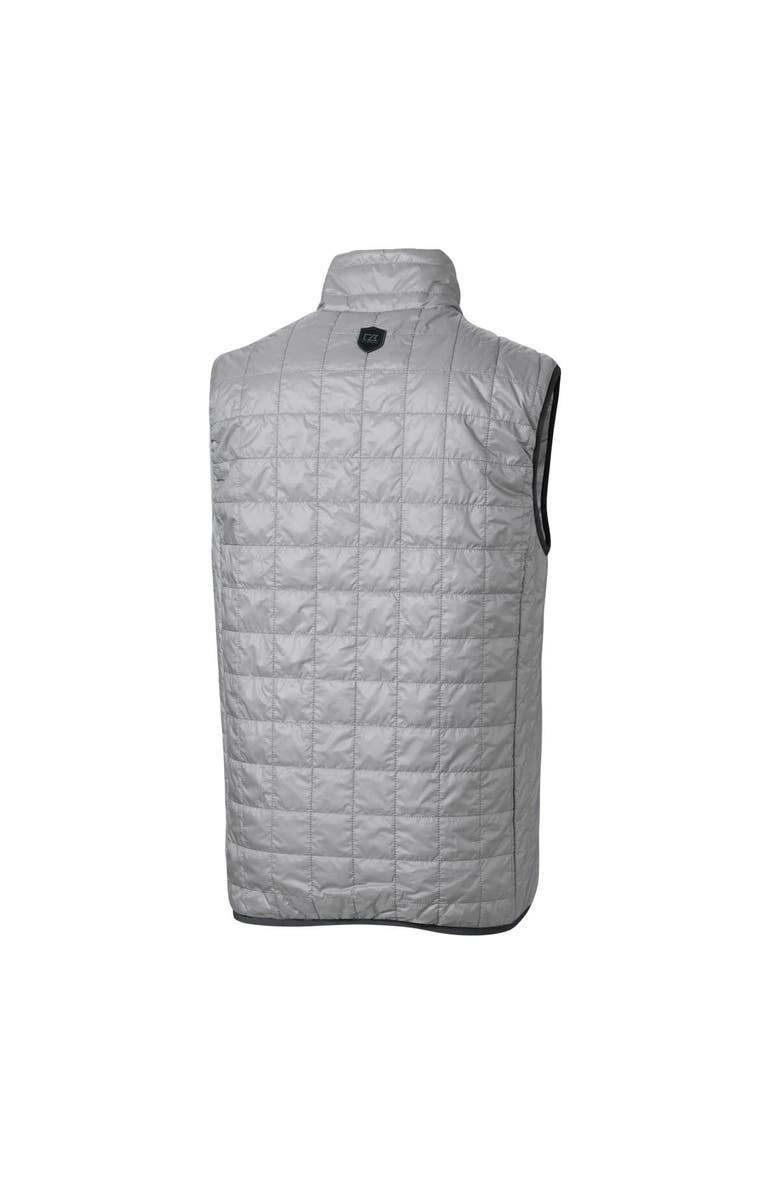 Cutter & Buck Men's Cutter & Buck  Gray Springfield Cardinals Rainier PrimaLoft Big & Tall Eco Insulated Full-Zip Puffer Vest, Alternate, color, Gray