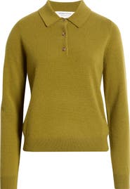 Nordstrom Cashmere Polo Sweater