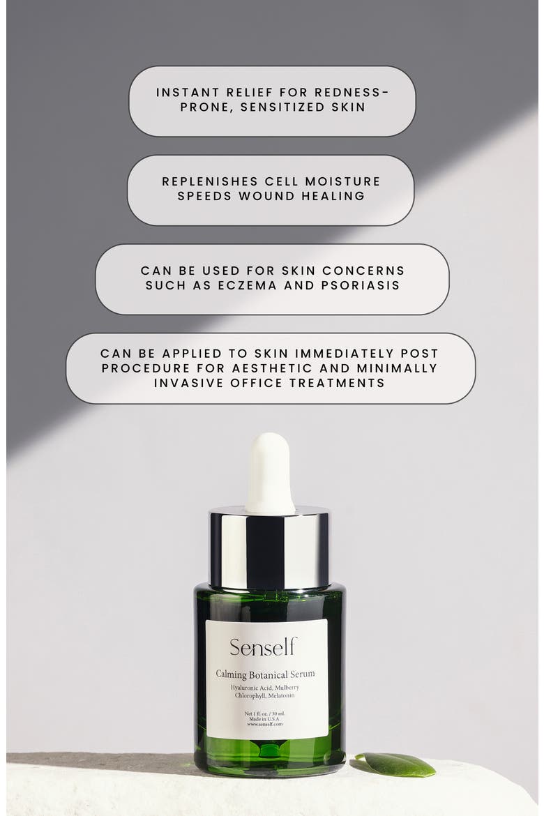 Calming Botanical Serum, Alternate, color, NO COLOR