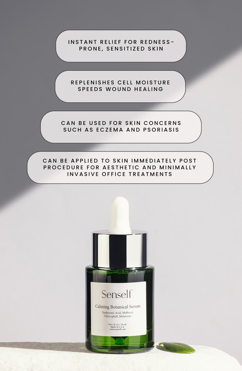 Senself Calming Botanical Serum, Alternate, color, 