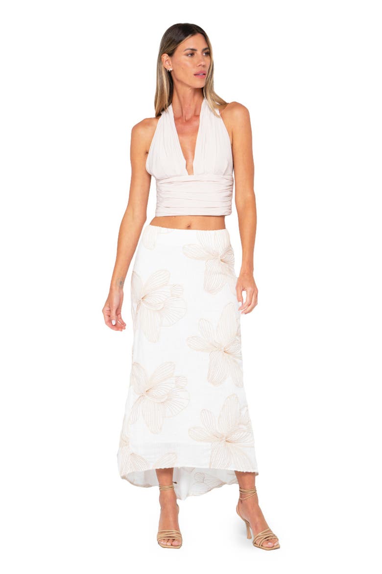 Hendrik Skirt, Main, color, Ecru Multi
