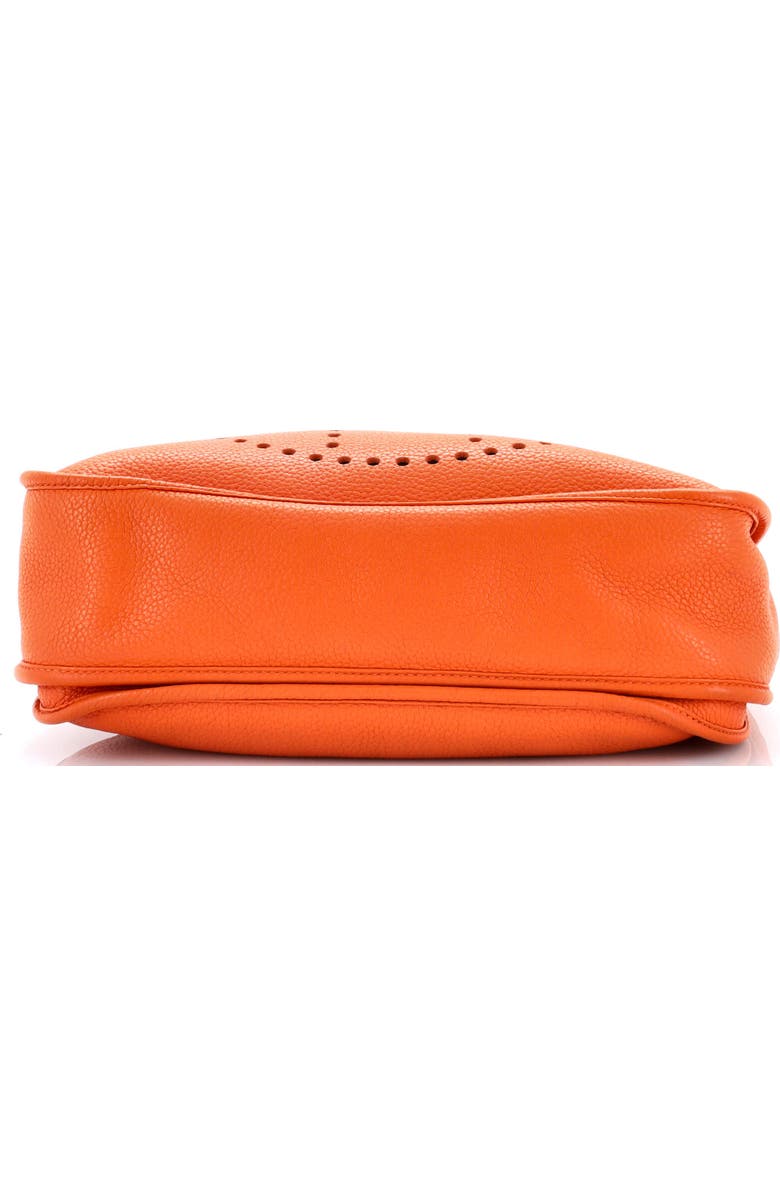 Pre-Owned Hermes Evelyne Bag Gen III Clemence GM, Alternate, color, Orange