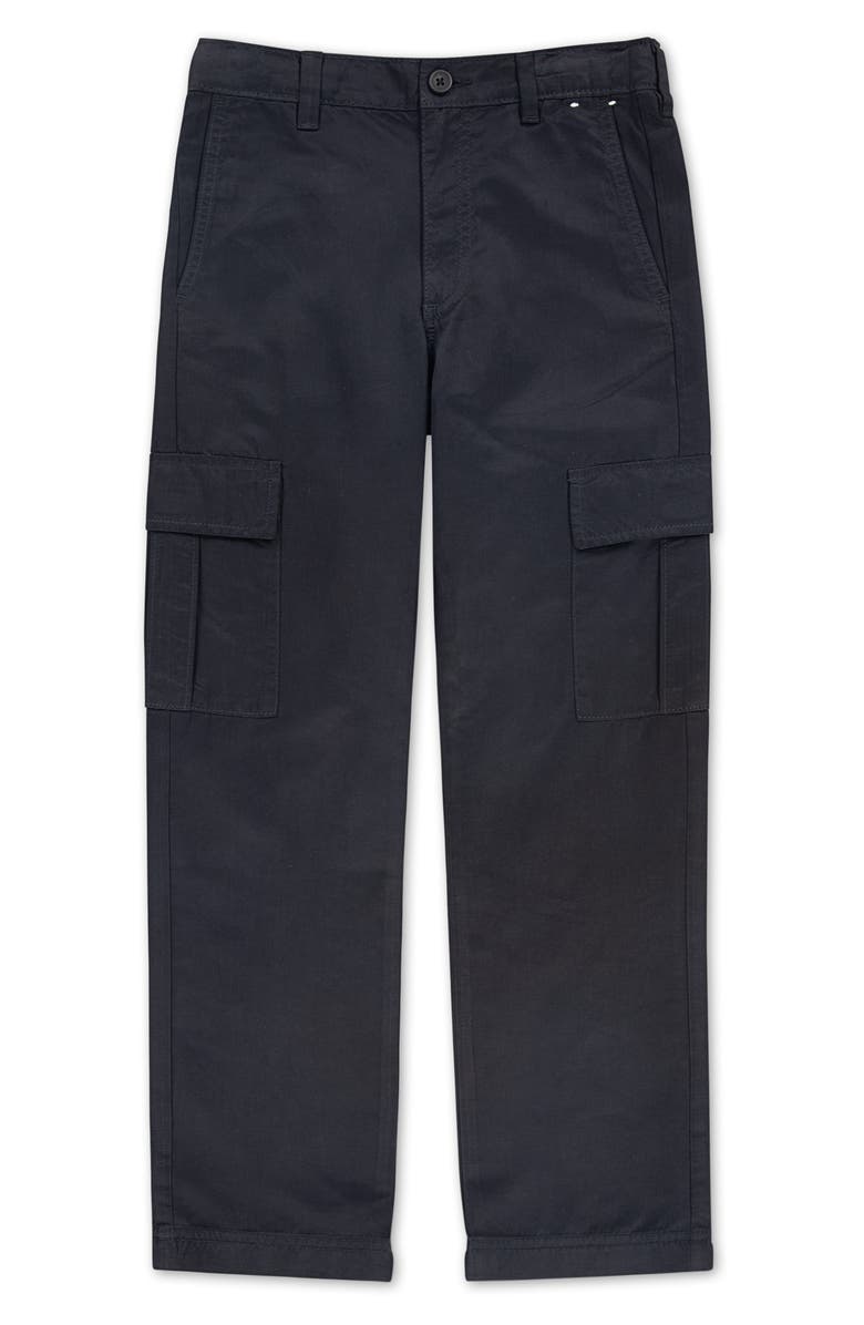 abercrombie kids Kids' Loose Cargo Pants, Main, color, Anf Anthracite