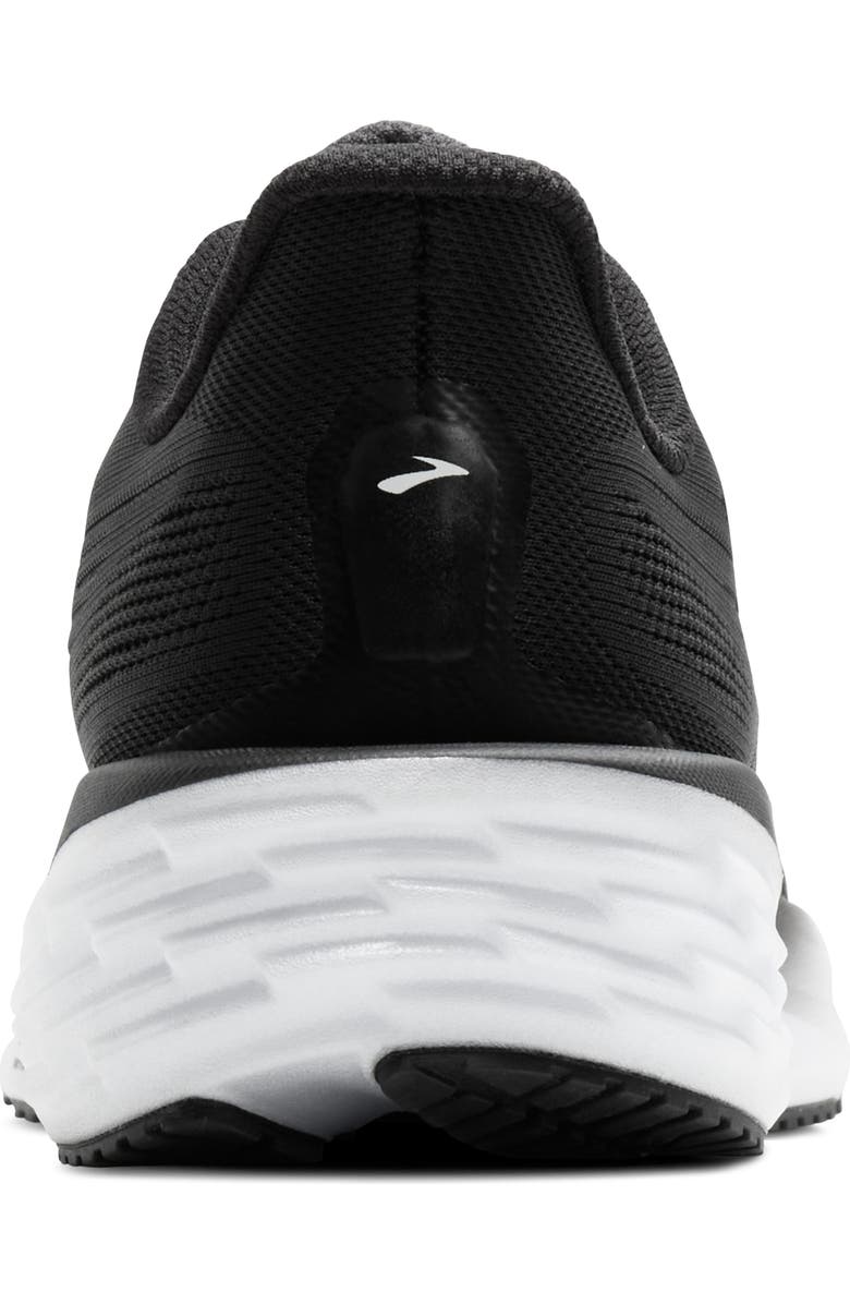 Brooks Launch 12 Running Sneaker, Alternate, color, Black/ Grey/ White