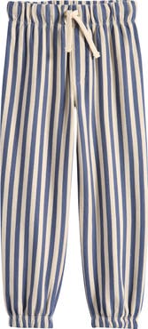 Rylee + Cru Kids' Marine Stripe Relaxed Joggers