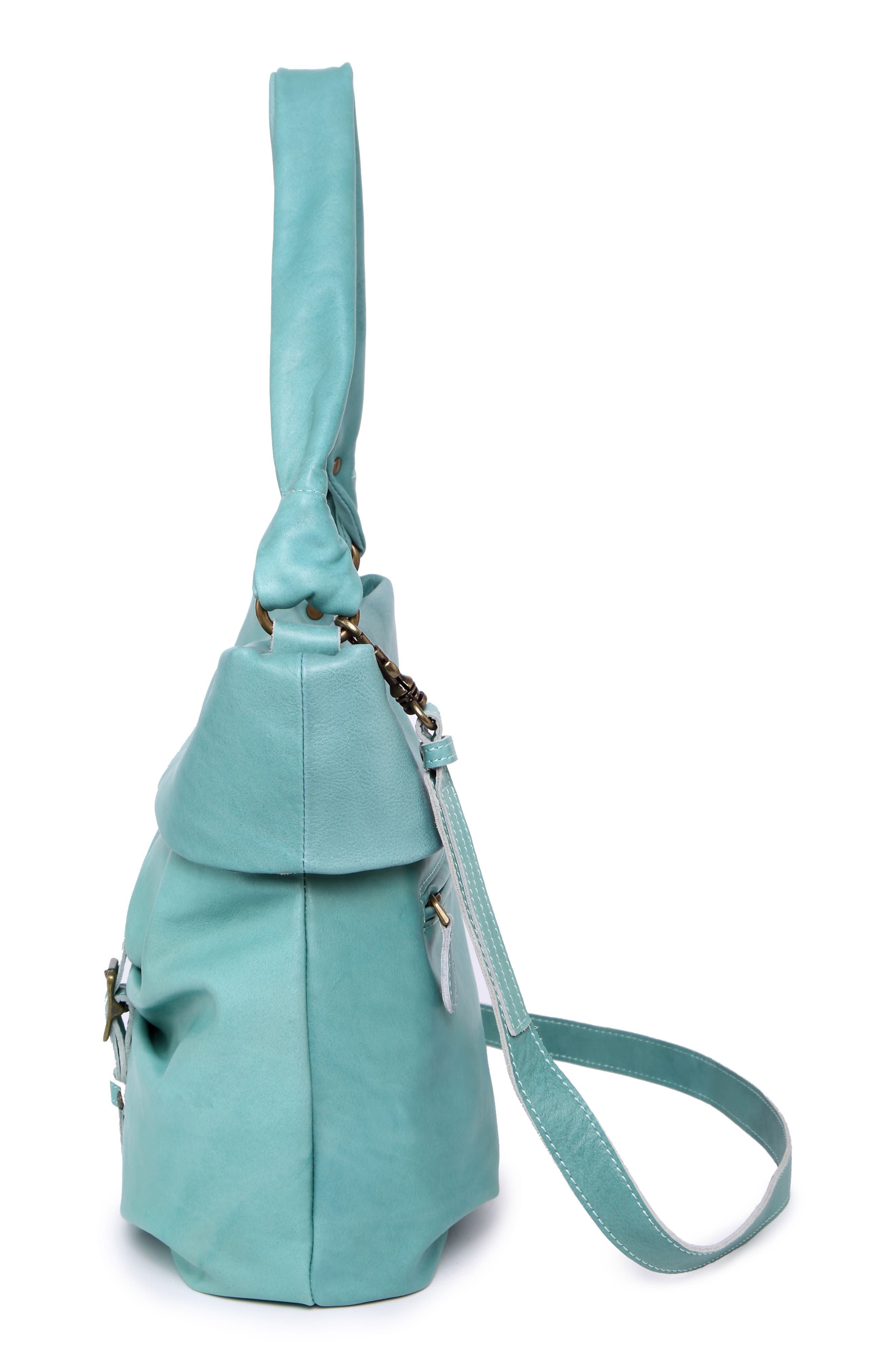 OLD TREND Sweet Lotus Leather Bucket Bag, Alternate, color, 
