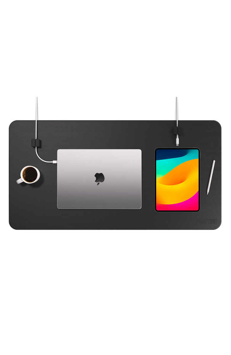 Function101 Desk Mat Pro + 2 Magnetic Cable Organizers, Main, color, 