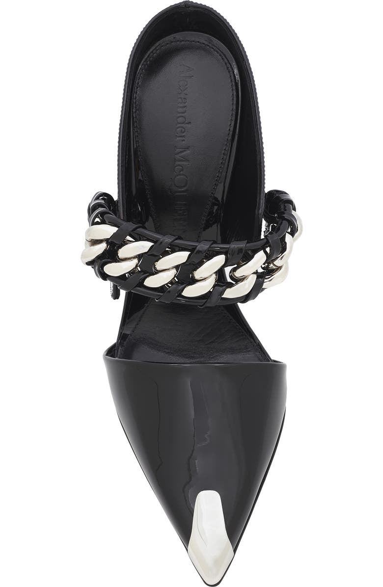 McQueen Punk Pointed Toe Mule, Alternate, color,