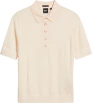 BOSS Fidenka Merino Wool Polo