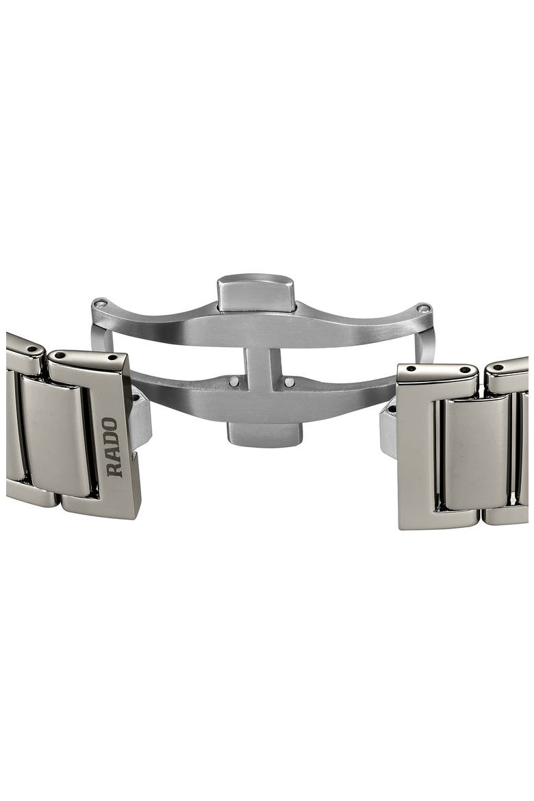 True Round Automatic Open Heart Bracelet Watch, 40mm, Alternate, color, GREY