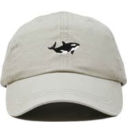 Dalix Killer Whale Embroidered Dad Hat