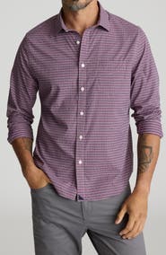 UNTUCKit Delune Check Performance Button-Up Shirt