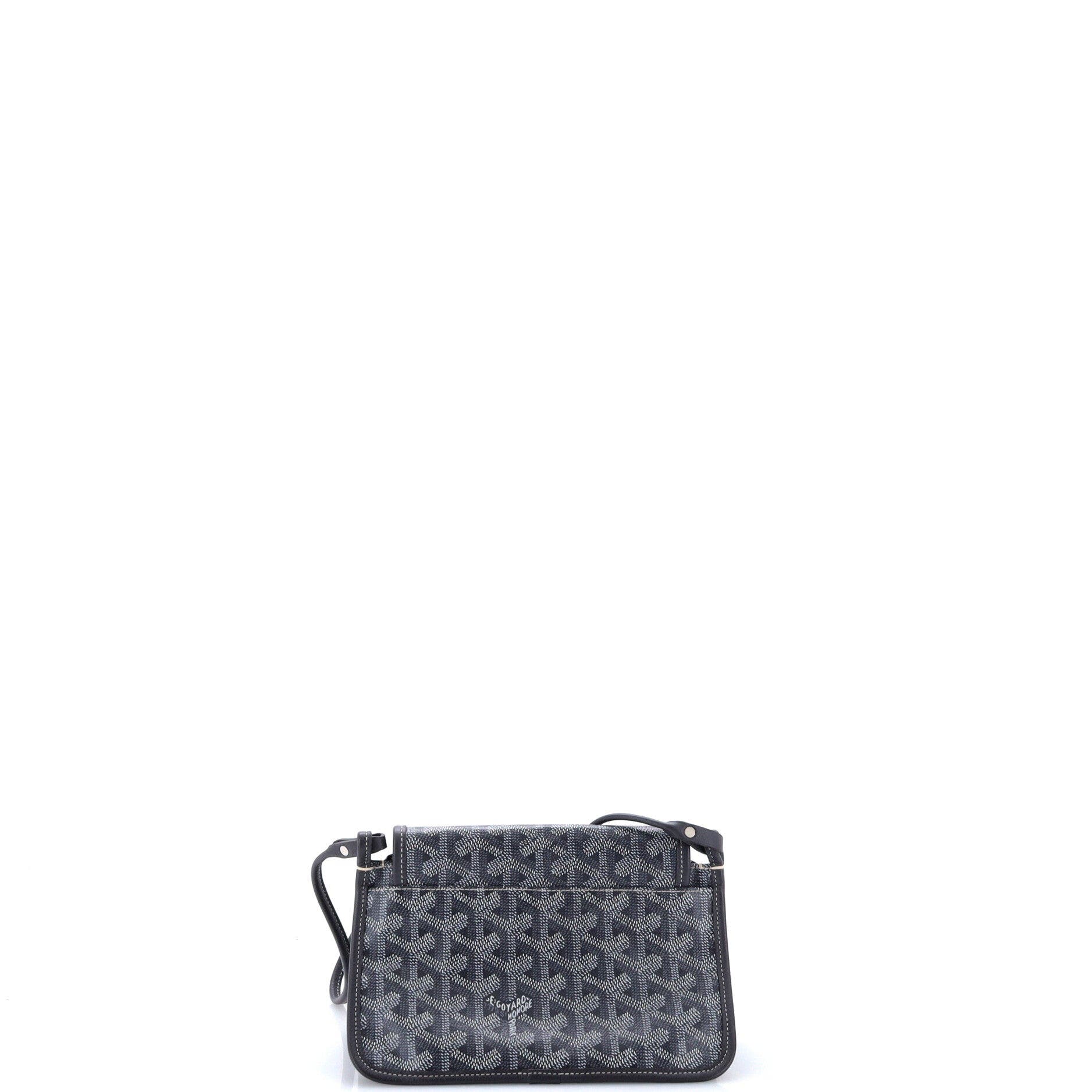 Plumet Clutch Wallet Coated Canvas, Alternate, color, Grey