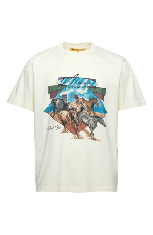 ROUND TWO ROUND TWO MUSTANG GRAPHIC T-SHIRT 