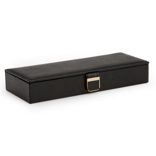 Wolf Palermo Safe Deposit Jewelry Box - Black In Black Anthracite