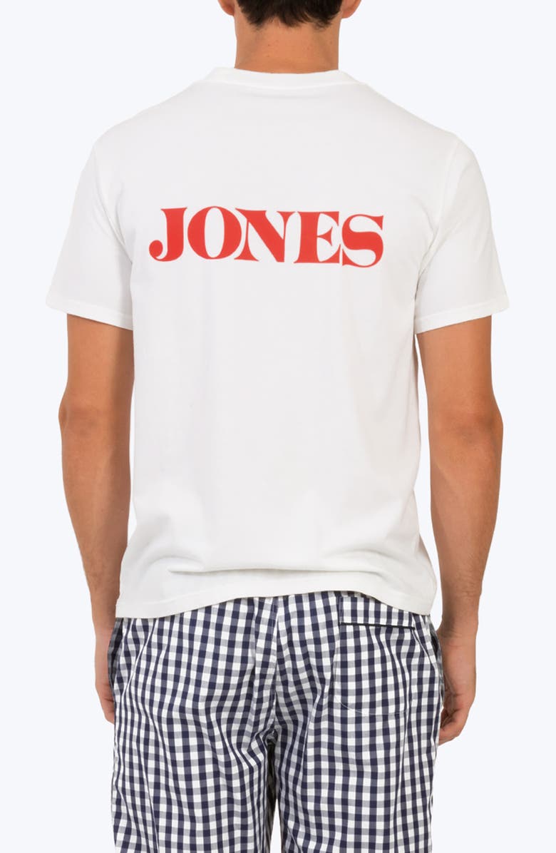 Sleepy Jones Logo T-Shirt, Alternate, color, White