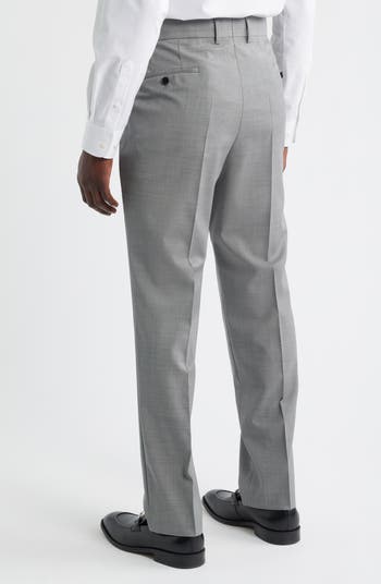 George Flat Front Virgin Wool Pants