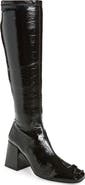 Courrèges Re-edition Vinyl Knee High Boot