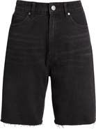 PTCL Mia High Waist Denim Bermuda Shorts