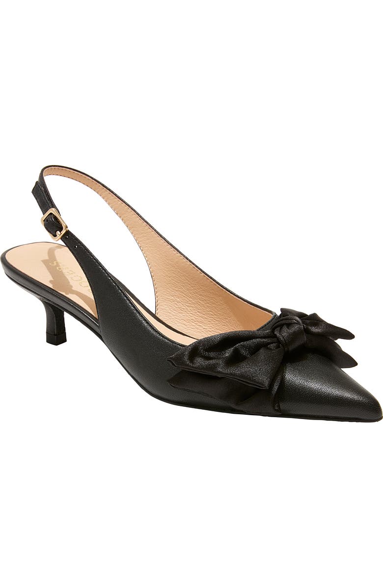 Jack Rogers Debra Pointed Toe Kitten Heel Slingback Pump, Main, color,