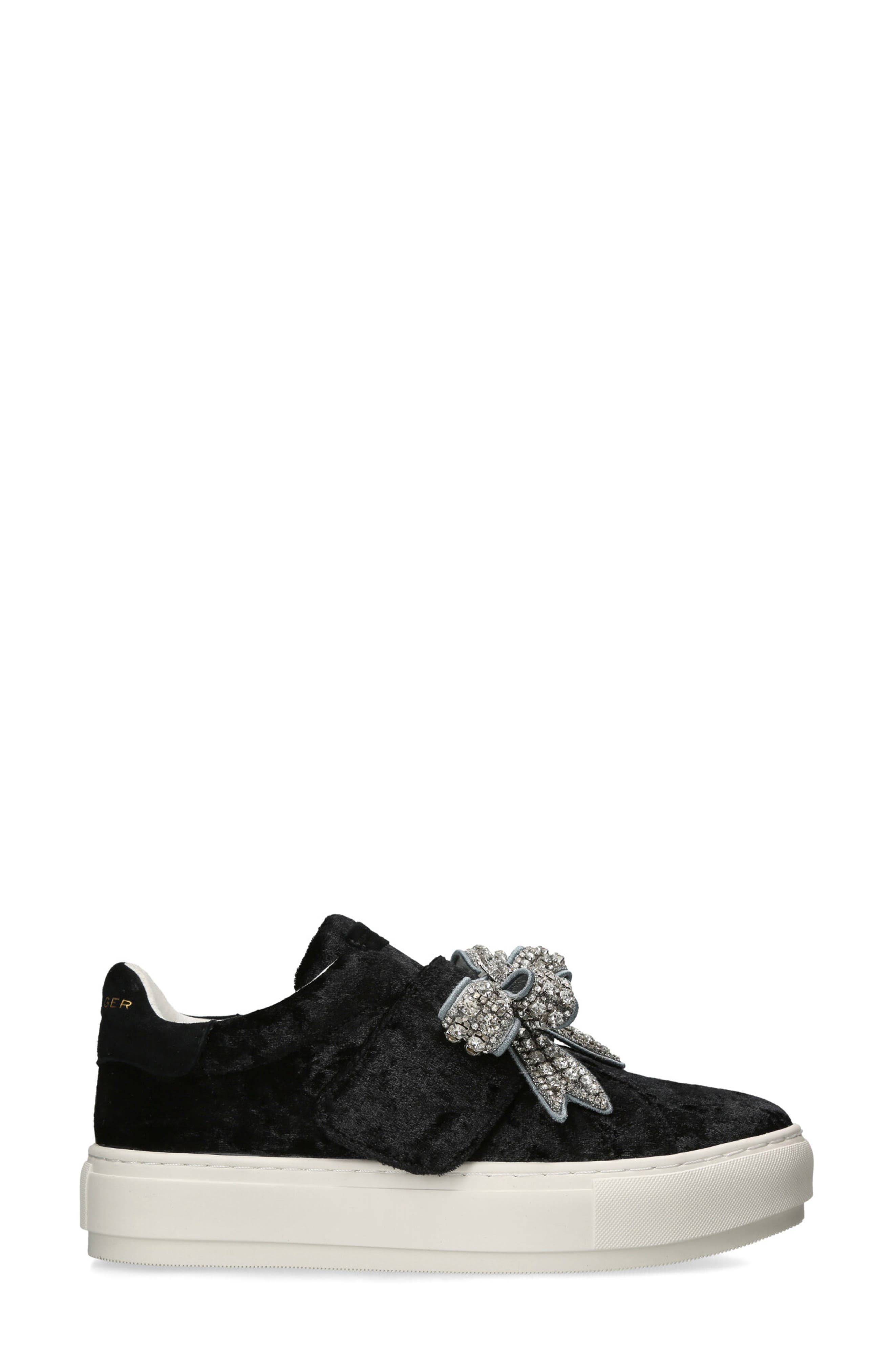 Kurt Geiger London Laney Bow Sneaker, Alternate, color, 