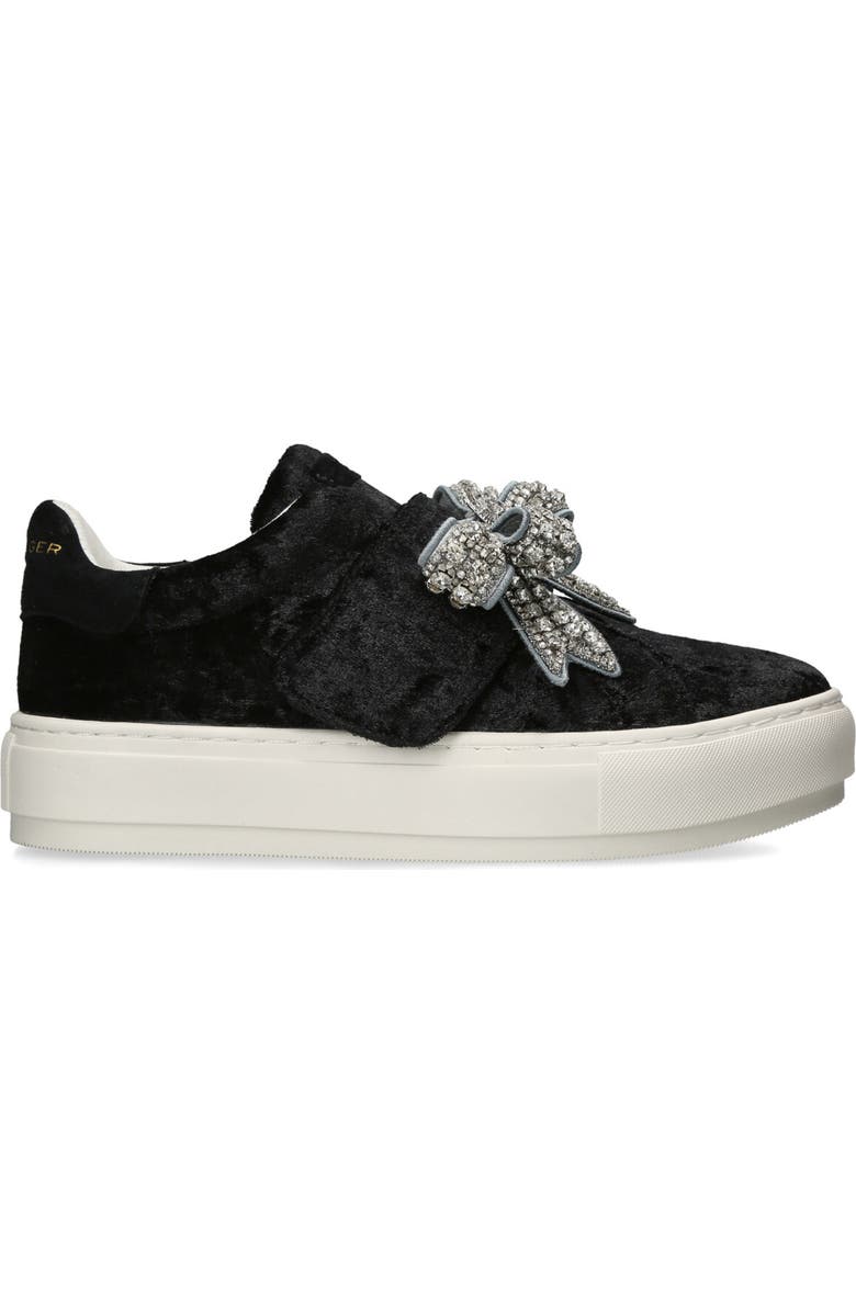 Kurt Geiger London Laney Bow Sneaker, Alternate, color,