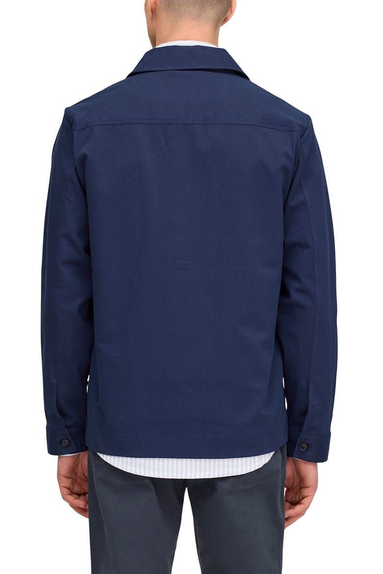 Gabe 1920 Organic Cotton Jacket, Alternate, color, NAVY BLUE