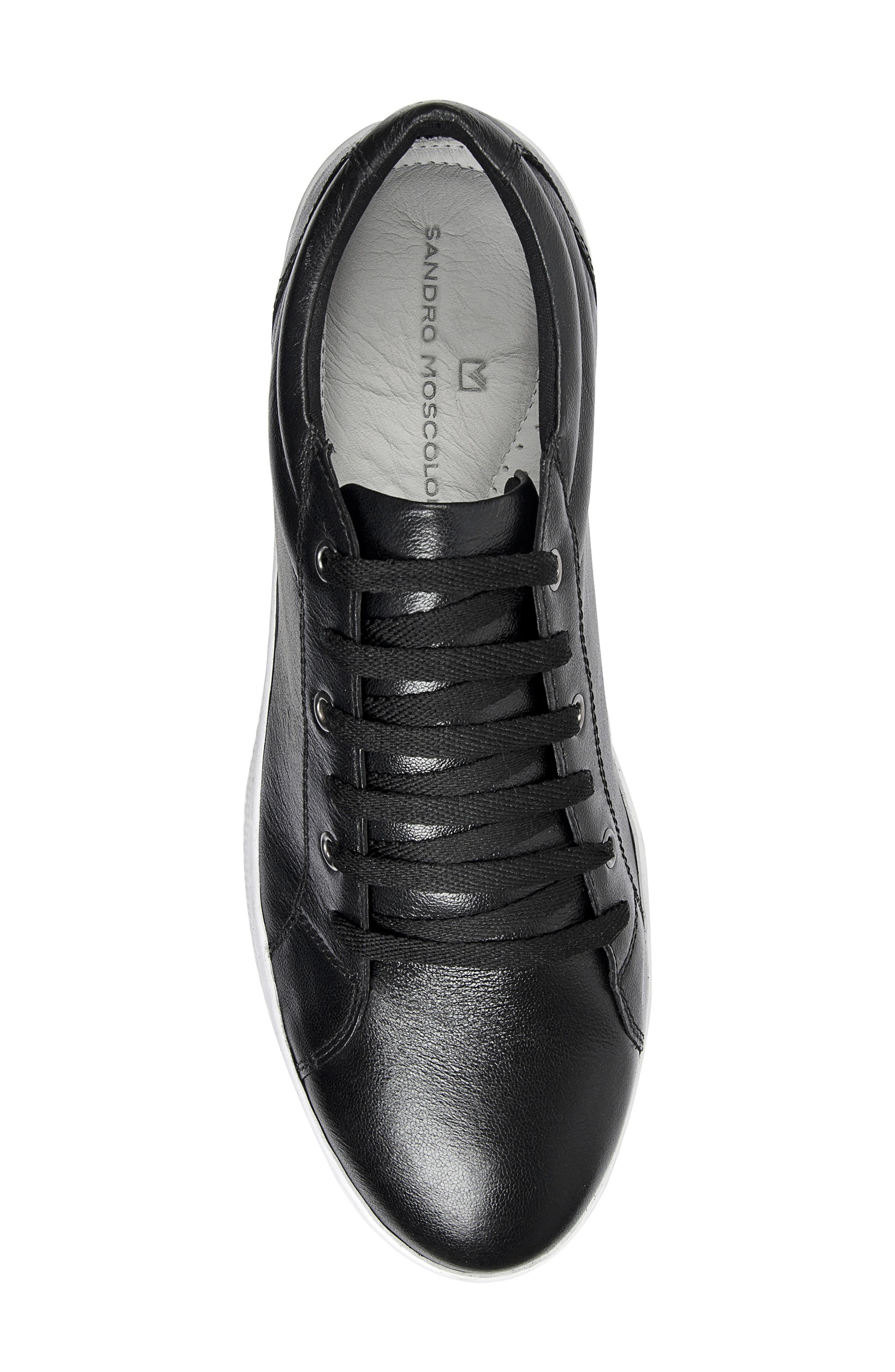 Sandro Moscoloni Leather Sneaker, Alternate, color, 