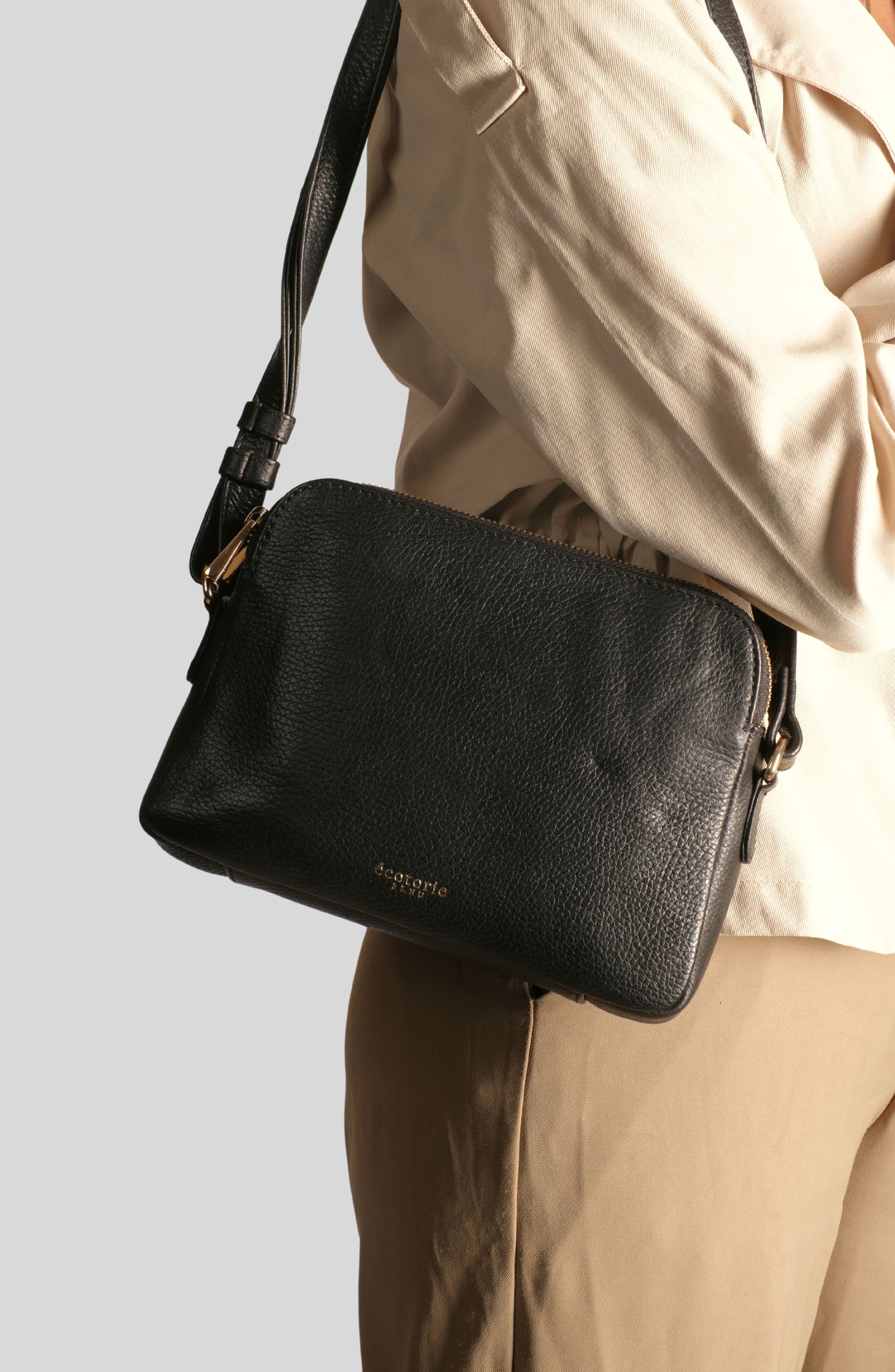 Millington Crossbody Bag, Alternate, color, BLACK