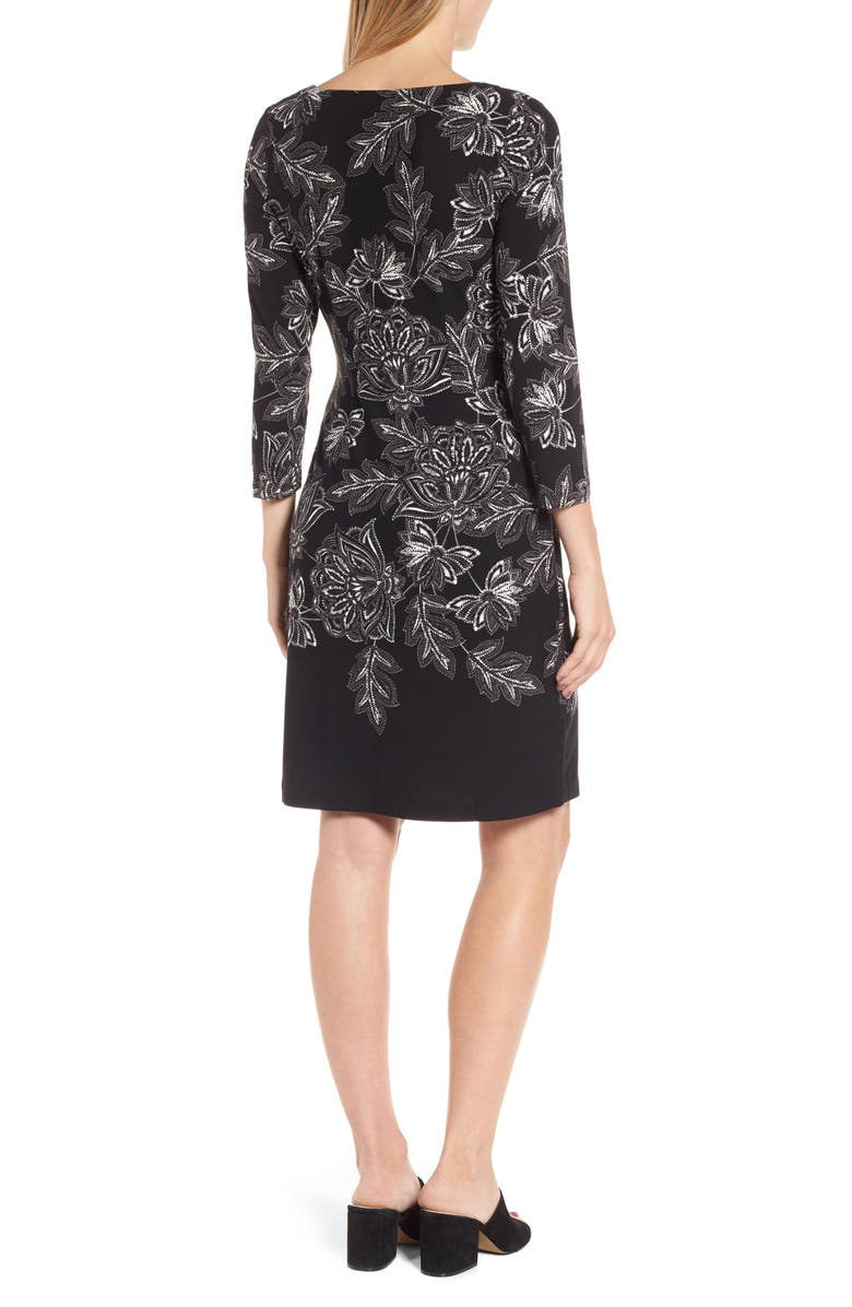 Tommy Bahama Filigree Floral Print Dress, Alternate, color,