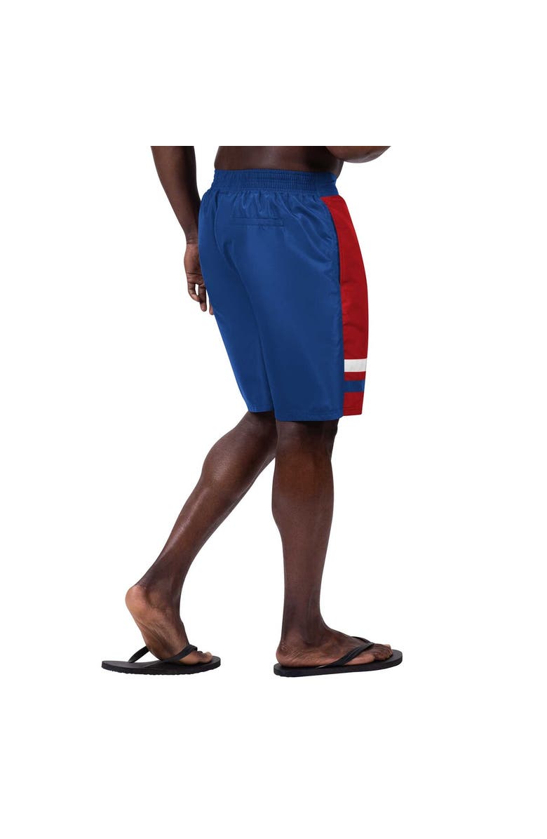 G-III SPORTS BY CARL BANKS Men's G-III Sports by Carl Banks Royal Chicago Cubs Anchor Swim Trunks, Alternate, color, 